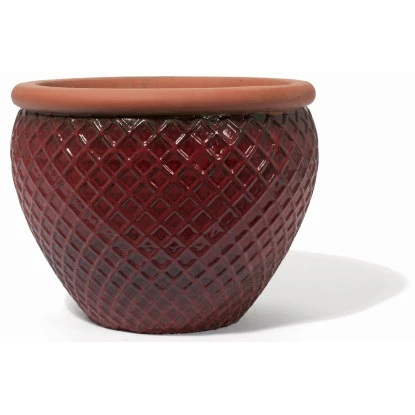 Kirschke Pflanzgefäß Farmhouse Shed 20 Cm Washed Red 1 Kirschke Pflanzgefäß Farmhouse Shed 20 Cm Washed Red