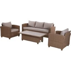Kissen-Set Ersatz Für Lounge-Set Jesmond 8-teilig