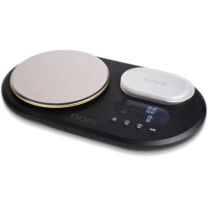 Ooni Digitalwaage Dual Schwarz-Edelstahl 1 Ooni Digitalwaage Dual Schwarz-Edelstahl