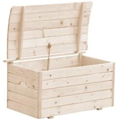 Timbela Spielzeugkiste Holz M034 Mit Deckel