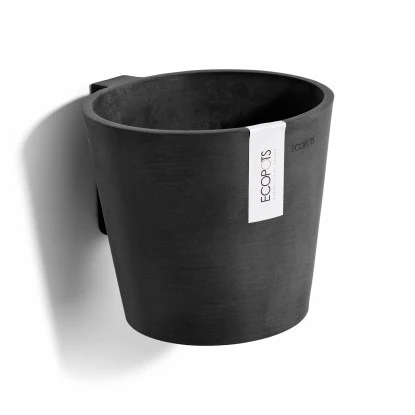 Ecopots Pflanztopf Amsterdam Wall Dunkelgrau 20 Cm X 17,5 Cm 1 Ecopots Pflanztopf Amsterdam Wall Dunkelgrau 20 Cm X 17,5 Cm