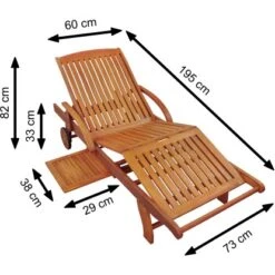 Indoba® Gartenliege Sun Flair Sonnenliege FSC® -Gartenwelt Günstiges Geschäft 105208 11001300 14