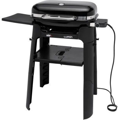 Weber Elektrogrill Lumin Mit Stand Black - Modern Und Praktisch 1 Weber Elektrogrill Lumin Mit Stand Black - Modern Und Praktisch