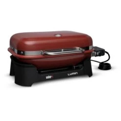 Weber Elektrogrill Lumin Crimson Red - Modern, Praktisch Und Leistungsstark -Gartenwelt Günstiges Geschäft 1201458 3994 03 rgb