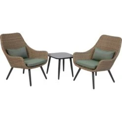 Balkonmöbel-Set Aliceville 3-teilig Polyrattan Grün-Grau 21 Balkonmöbel-Set Aliceville 3-teilig Polyrattan Grün-Grau -Gartenwelt Günstiges Geschäft 124977651 S01 250618 RET01