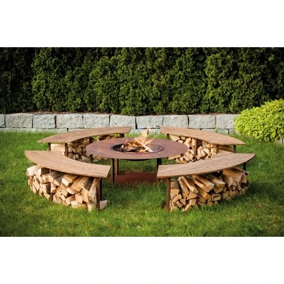 Ferrum Art Design Feuerstelle Circle Rost 2 Ferrum Art Design Feuerstelle Circle Rost – Bild 2