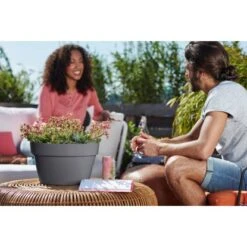 Elho Schale Loft Urban Ø 35 Cm Anthrazit -Gartenwelt Günstiges Geschäft 1359389 4667 3