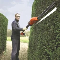 Black & Decker Black+Decker Akku-Stab-Heckenschere GTC1843L20 18 V 2,0 Ah 43 Cm Schwertlänge -Gartenwelt Günstiges Geschäft 161935 2012 3