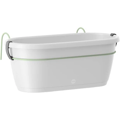 Emsa Poétic City Hängetopf 40 Cm X 20 Cm Weiß 1 Emsa Poétic City Hängetopf 40 Cm X 20 Cm Weiß