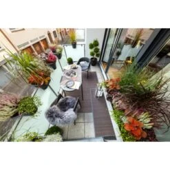 Balkonmöbel-Set Destin 3-teilig Stahl Grau -Gartenwelt Günstiges Geschäft 209149 3299 0