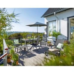 Sonnenliege Pacora Aus Textilen Anthrazit XL 7 Sonnenliege Pacora Aus Textilen Anthrazit XL -Gartenwelt Günstiges Geschäft 209237 3299 5 2