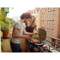Weber Gasgrill Q 1000 Stand Mit 1 Brenner Und Aromaschienen Schwarz -Gartenwelt Günstiges Geschäft 2567634 AB01