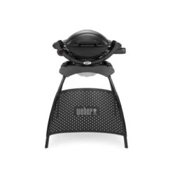 Weber Gasgrill Q 1000 Stand Mit 1 Brenner Und Aromaschienen Schwarz -Gartenwelt Günstiges Geschäft 2567634 S01
