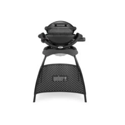Weber Gasgrill Q 1000 Stand Mit 1 Brenner Und Aromaschienen Schwarz -Gartenwelt Günstiges Geschäft 2567634 S02