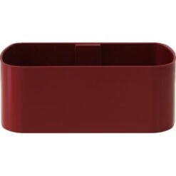 KalaMitica Kunststoffgefäß Mit Magnet Kasten 22 Cm X 12 Cm Rot