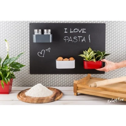 KalaMitica Kunststoffgefäß Mit Magnet Kasten 22 Cm X 12 Cm Rot 2 KalaMitica Kunststoffgefäß Mit Magnet Kasten 22 Cm X 12 Cm Rot – Bild 2