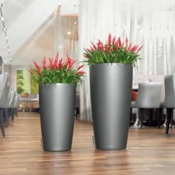 Lechuza Pflanzgefäß Rondo Premium Ø 40 Cm X 75 Cm Anthrazit Metallic 11 Lechuza Pflanzgefäß Rondo Premium Ø 40 Cm X 75 Cm Anthrazit Metallic -Gartenwelt Günstiges Geschäft 261963 4186 6