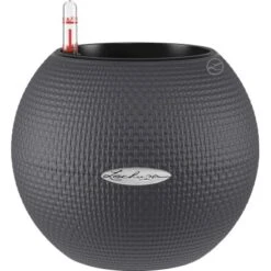 Lechuza Pflanzgefäß Puro Color Ø 20 Cm X 16 Cm Schiefergrau