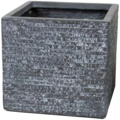 M Collections Pflanzkasten Utah 38 Cm X 44 Cm Graphite