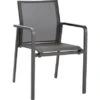 Stapelsessel Rhodos Anthrazit