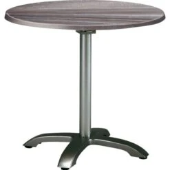 Klapptisch Maestro Ø 90 Cm Rund Anthrazit-Tempera