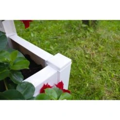 KHW Pflanzkasten Klein Mit Spalier Weiß -Gartenwelt Günstiges Geschäft 2749075 4164 4