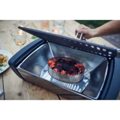 Enders®Holzkohle-Tischgrill Aurora Mirror Copper Raucharm Mit LED-Ambientelich -Gartenwelt Günstiges Geschäft 284194 3795 7 1