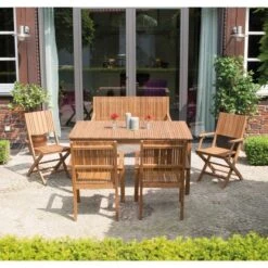 Siena Garden Falun Klappstuhl Beige 57x46x88 Cm FSC® -Gartenwelt Günstiges Geschäft 316764 120551 10