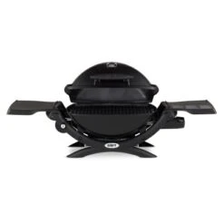 Weber Tisch-Gasgrill Q 1200 Mit 1 Brenner & Deckelthermometer Schwarz -Gartenwelt Günstiges Geschäft 3505369 S02