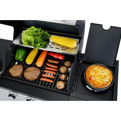 El Fuego Gasgrill San Antonio 3+1 Brenner 4 El Fuego Gasgrill San Antonio 3+1 Brenner – Bild 4