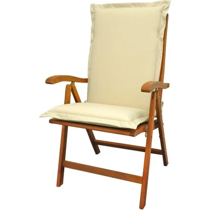 Indoba® Sitzauflage Hochlehner Premium 95°C Vollwaschbar Beige 120x50 Cm 2 Indoba® Sitzauflage Hochlehner Premium 95°C Vollwaschbar Beige 120x50 Cm – Bild 2