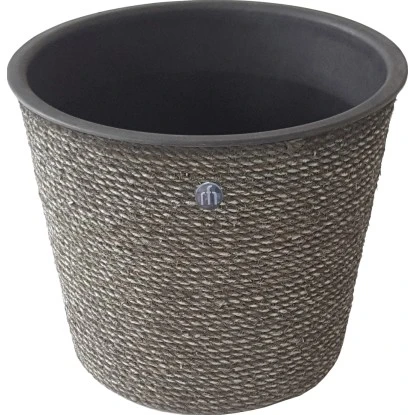 Franz Müller Übertopf Kablo Ø 26 Cm Grau 1 Franz Müller Übertopf Kablo Ø 26 Cm Grau