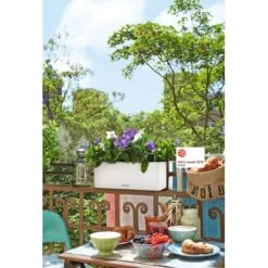 Lechuza Pflanz-Starterset Cube Color Triple 15 X 15 X 40,5 Cm Weiß 9 Lechuza Pflanz-Starterset Cube Color Triple 15 X 15 X 40,5 Cm Weiß -Gartenwelt Günstiges Geschäft 4008789136794 4186 AB 04