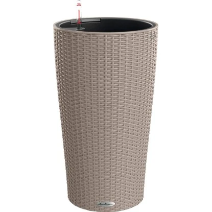 Lechuza Pflanzsäule Cilindro Cottage Sandbraun Ø 23 Cm Mit Erdbewässerungssystem 1 Lechuza Pflanzsäule Cilindro Cottage Sandbraun Ø 23 Cm Mit Erdbewässerungssystem