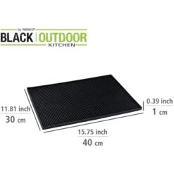 Wenko Abtropfmatte Maxi 40 Cm X 30 Cm Black Outdoor Kitchen Schwarz 10 Wenko Abtropfmatte Maxi 40 Cm X 30 Cm Black Outdoor Kitchen Schwarz -Gartenwelt Günstiges Geschäft 4008838357705 1068 03