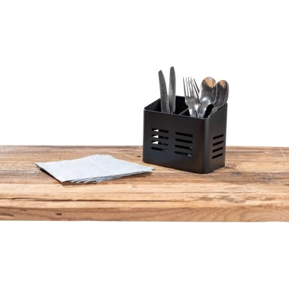 Wenko Besteckkorb Baco Black Outdoor Kitchen Schwarz 6 Wenko Besteckkorb Baco Black Outdoor Kitchen Schwarz – Bild 6