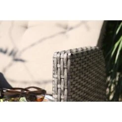 Acamp Set 2x Armsessel Ciro 58 Cm X 58 Cm X 108 Cm Grau-Taupe -Gartenwelt Günstiges Geschäft 4013556401333 3190 09