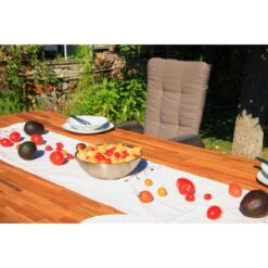 Acamp Set 2x Armsessel Ciro 58 Cm X 58 Cm X 108 Cm Grau-Taupe -Gartenwelt Günstiges Geschäft 4013556401333 3196 15