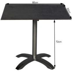 Acamp Set 2x Sessel New York 1x Tisch Acaplan 80 Cm X 80 Cm Grau-Weiß -Gartenwelt Günstiges Geschäft 4013556501224 4142 07