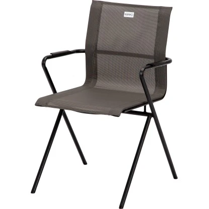 Acamp Stapelsessel Alpha Tex 55 Cm X 57 Cm X 83 Cm Anthrazit-Nero 1 Acamp Stapelsessel Alpha Tex 55 Cm X 57 Cm X 83 Cm Anthrazit-Nero