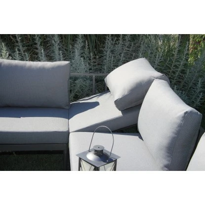 Acamp Loungegruppe Paros Anthrazit-Teak FSC® 12 Acamp Loungegruppe Paros Anthrazit-Teak FSC® – Bild 12