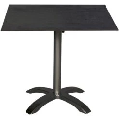 Acamp HPL Tisch Acaplan 80 Cm X 80 Cm Anthrazit-Cemento -Gartenwelt Günstiges Geschäft 4013556563611 4467 09