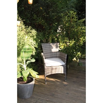 Acamp Set 4x Stapelsessel Cesar 58 Cm X 59 Cm X 84 Cm Taupe 7 Acamp Set 4x Stapelsessel Cesar 58 Cm X 59 Cm X 84 Cm Taupe – Bild 7