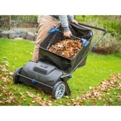 LUX-TOOLS Laub- Und Rasensammler LS-53 Mit Fangkorb -Gartenwelt Günstiges Geschäft 4048121637046 40