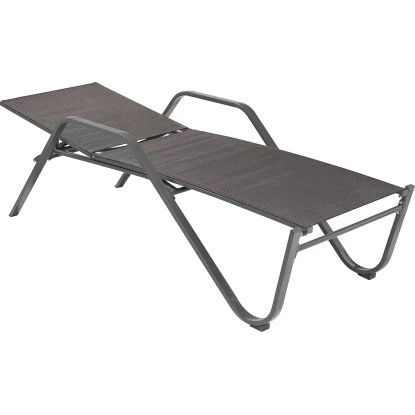 Sonnenliege Pacora Aus Textilen Anthrazit XL 2 Sonnenliege Pacora Aus Textilen Anthrazit XL – Bild 2