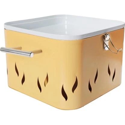 Tragbarer Grill Im Retrostyle 2 Tragbarer Grill Im Retrostyle – Bild 2