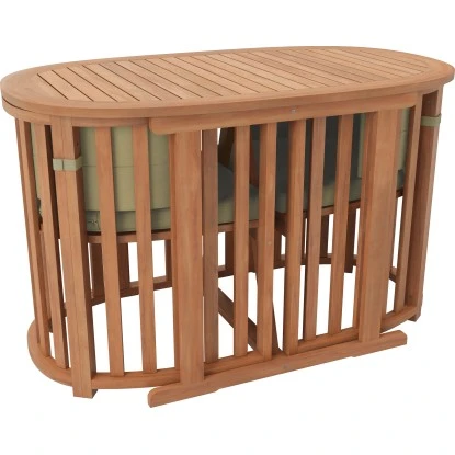 Balkonset Hervey Bay FSC® Naturfarben 3-teilig 6 Balkonset Hervey Bay FSC® Naturfarben 3-teilig – Bild 6