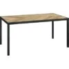 Gartentisch Ovando FSC® Rechteckig 75 Cm X 160 Cm X 90 Cm Natur-Schwarz
