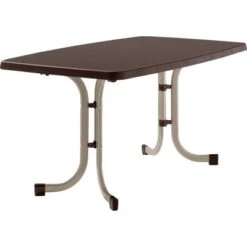 Sieger Klapptisch Boulevard Champagner Mokka 150 Cm X 90 Cm