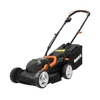Worx Akku-Rasenmäher WG779E.1 40 V (2 X 4 Ah 20 V Akkus) 30 L Fangkorb 1 Worx Akku-Rasenmäher WG779E.1 40 V (2 X 4 Ah 20 V Akkus) 30 L Fangkorb